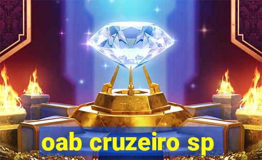 oab cruzeiro sp